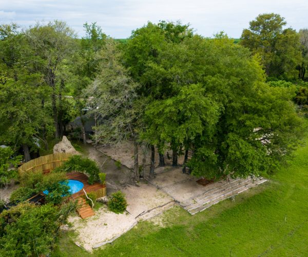 The pool and camp